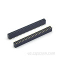 Conector de cabecera hembra de paso de 2,54 mm SMT 52P